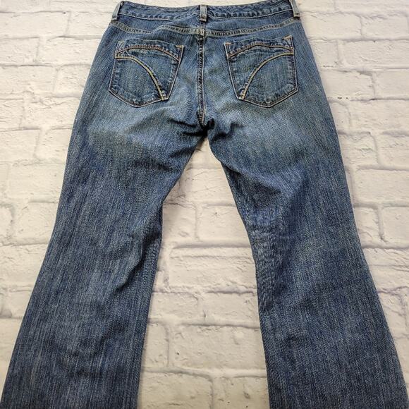 Eddie Bauer Curvy Specially Dyed Bootcut Jeans size 2R - Picture 2 of 16